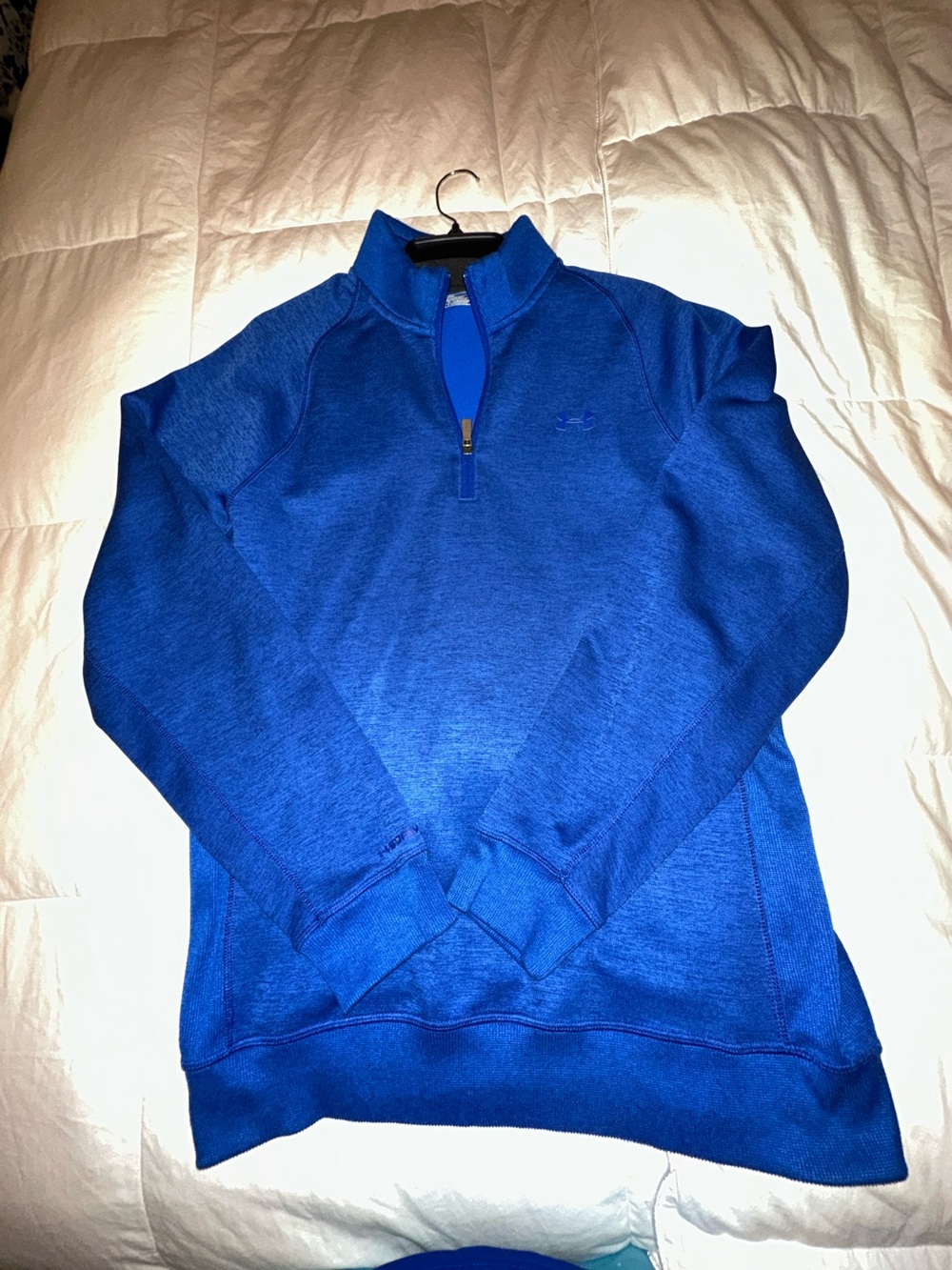 Under Armour Men's Royal Blue Quarter-Zip Sweater